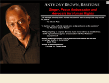 Tablet Screenshot of anthonybrownbaritone.net